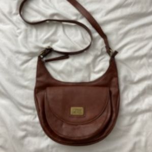 Frye and Co vegan leather crossbody bag